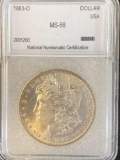1883-O Morgan Dollar