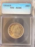 1916-D Barber Quarter
