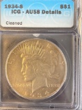 1934-S Peace Dollar