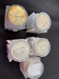 1 Lot of 100 1964 Kennedy Half Dollars