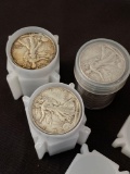 1 Lot of 60 Walking Liberty Silver Half Dollars