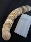 1 Lot of 20 Peace Dollars