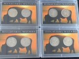 1 Lot of 4 Westward Journey Nickel Sets