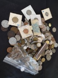 One Large Grab Bag of Foreign Coins