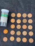 1 Lot of 22 Lincoln Head Cents