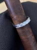 5 Diamond and Platinum Wedding Band