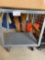 Welded Frame Rolling Cart on 5