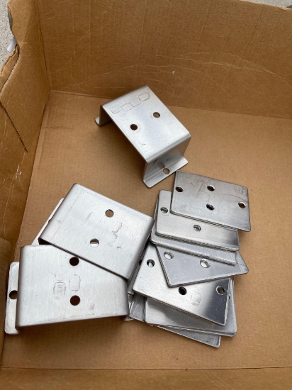 1 Lot of Stainless Steel Bases for Gas Handling Components