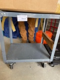 Welded Frame Rolling Cart on 5