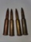 Lot of 4 7.62x53Rmm Russian