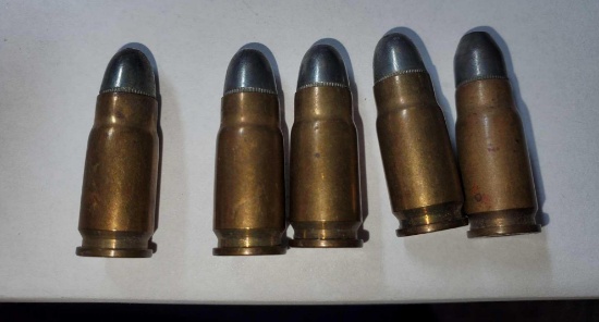30 )7.65 x 21 mm) Luger Ammo