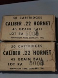 .22 Cal Hornet Ammo