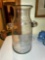 Tall Blenko Clear Vase, 2 Handles, Hand Blown, Excellent Condition, Lavel Present