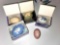 5 - Wedgwood Egg Boxes, 4 Are Miniature