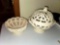 2 - Wedgwood Reticulated Bowls