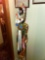 Asian Theatrical Puppet on Stand, Great Condition, With Sticks to Move Arms