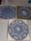 3 Wedgwood Jasper Ware Plates