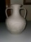 Wedgwood Portland Vase, White, Applied Handles, Decorative on Bottom of Vase