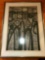 Costello African Art Print, 6/10, Signed Costello '72, Matted and Framed