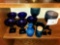 Lot of Blue Glass