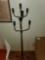 Hand forged tall lcandlestand