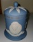 Wedgwood Jasper Ware Collector's Society Tobacco/Cigarette Jar