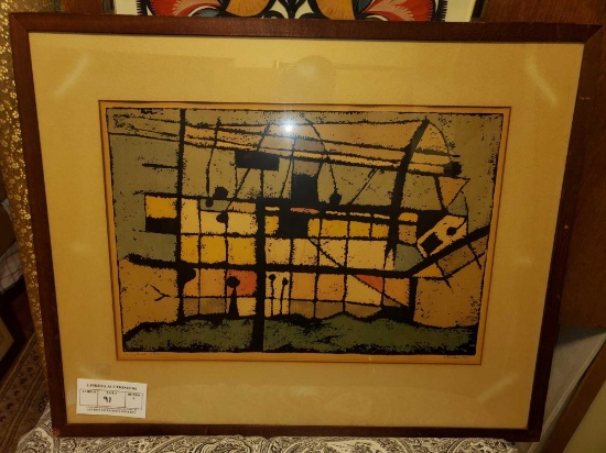 E. Landin "Ferry Boat" Print