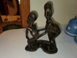 Carved African Figurines 