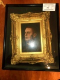 Religious Oil On Board, No Artist Signature Visible, Framed