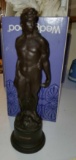Wedgwood Hercules Figurine, Black Basalt