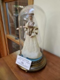 Bridal Doll Under Glass Dome