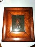 Josiah Wedgwood Carved Shadowbox Picture, Inscribed inside-