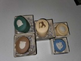 5 - Wedgwood Miniature Trinket Boxes