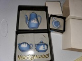 3 - Wedgwood Jasper Ware Miniatures