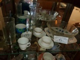 Mixed lot of Glassware