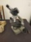 GS. London Microscope, with Dust Cover
