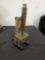 Baush & Lomb Microscope, Brass and Cast Iron