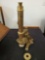 Unmarked Microscope, Brass, with Polarizers