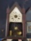 Cathedral Style Mantle Clock with Pendulum and Key