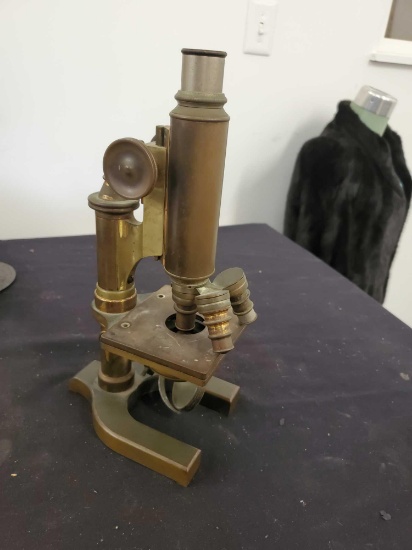 Spencer Microscope, Brass, Serial# 2598