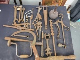 Group of Miscellaneous Antique Tools