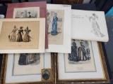 Vintage Ladies Fashion Prints