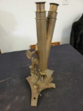 Zentmayer Binocular Microscope, Brass, Early