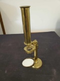 Thos. Rubergall Miscroscope, Brass
