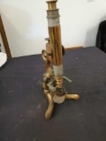 Baush 7 Lomb Microscope, Brass