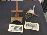 2 Stereoscopes, with Cards and Extra Stand