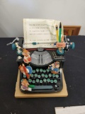 Enesco Automated Toy Typewriter