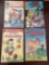 Group of 4 Comics by Harvey, Marvel Gladstone and Whitman