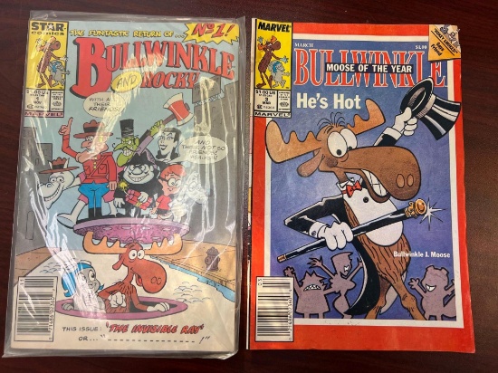 2 Bullwinkle Comics