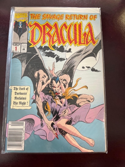 2 Marvel Comics Dracula and Green Goblin